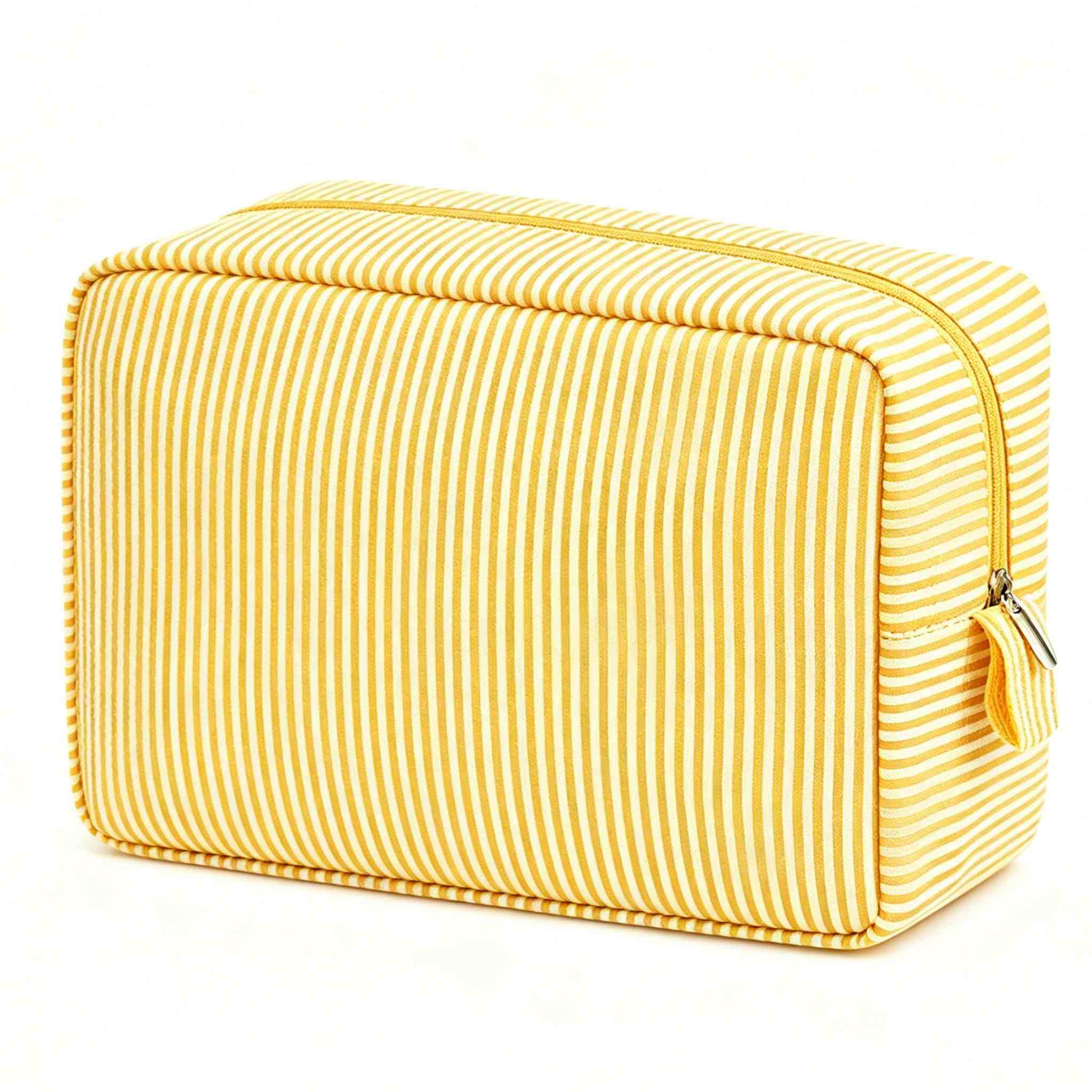 The Seersucker Pouch