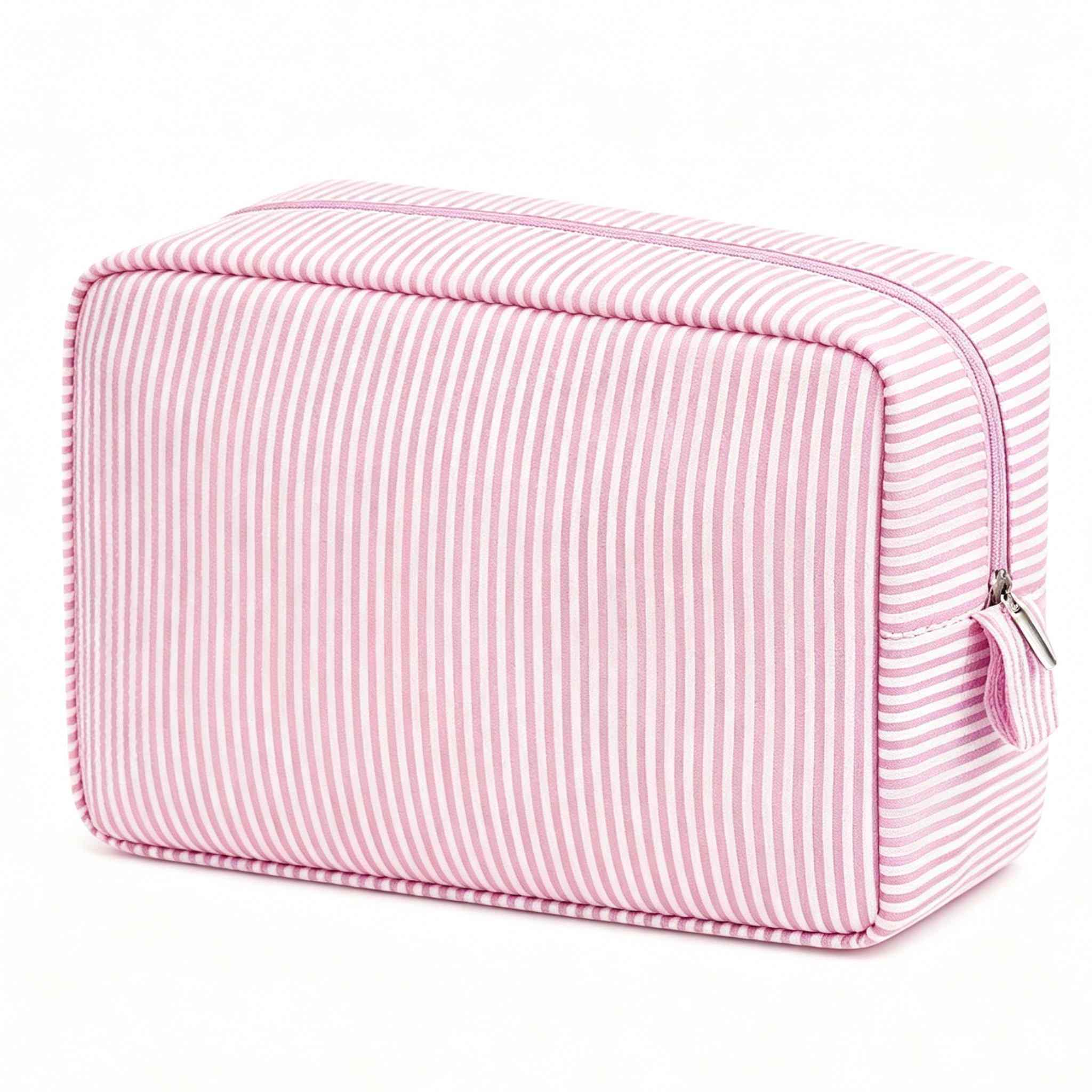 The Seersucker Pouch