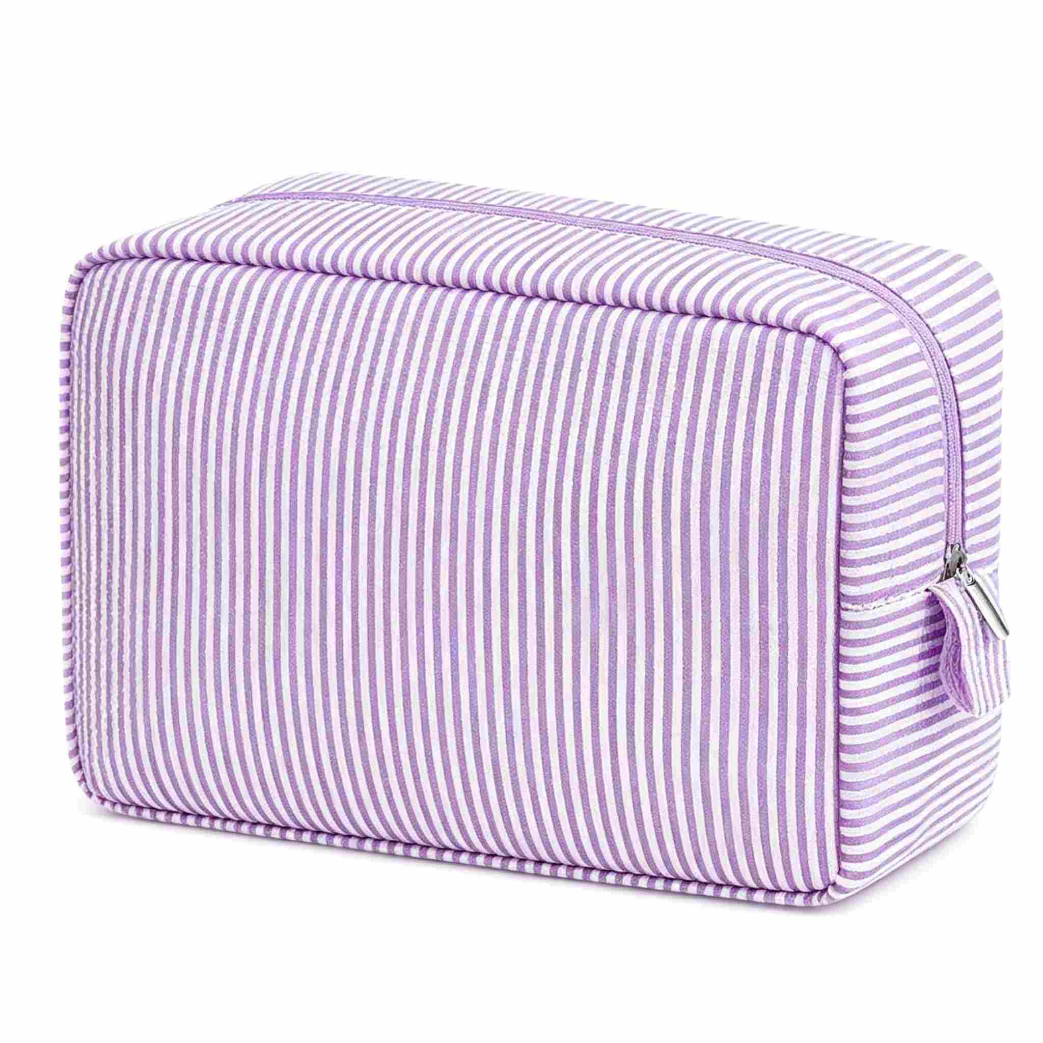 The Seersucker Pouch