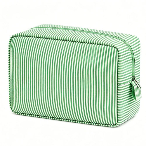 The Seersucker Pouch